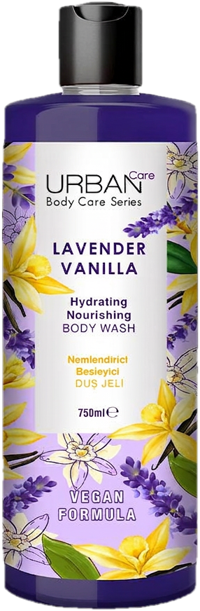Urban Care Hidratáló és tápláló tusfürdő levendulával és vaníliával 750 ml