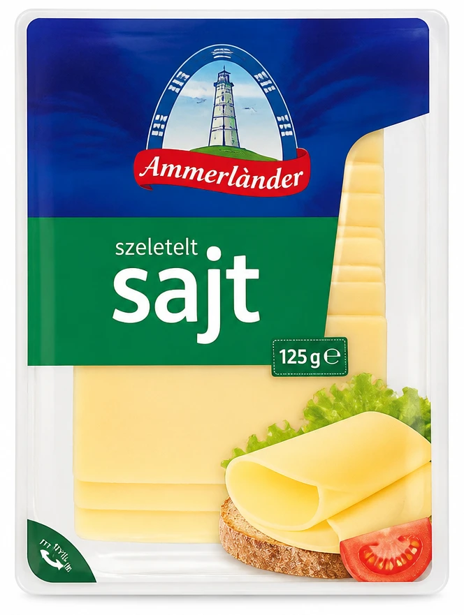 Ammerländer szeletelt sajt