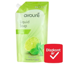 Avouré folyékony szappan lime és menta illattal 1000 ml