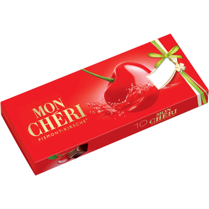 Mon Chéri csokoládépraliné egész szem cseresznyével likőrben 105 g