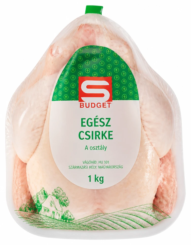 S-BUDGET egész csirke