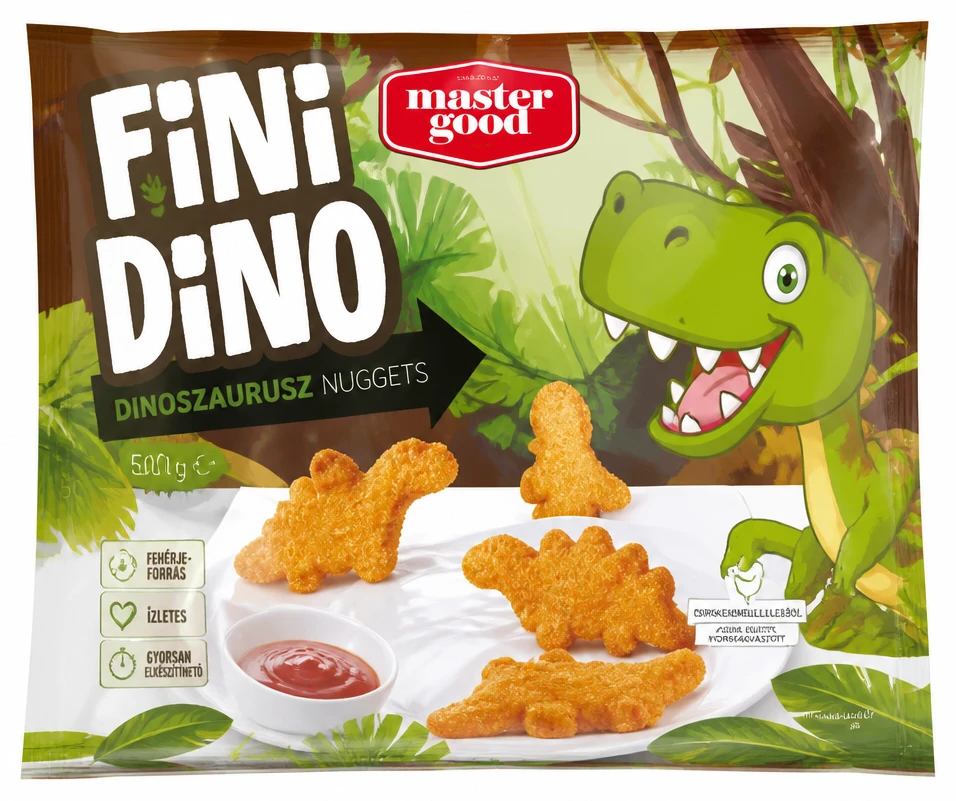 Master Good Fini Dino dinoszaurusz nuggets
