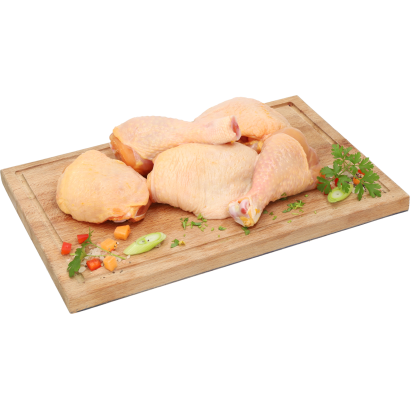 Gazdától az asztalig friss csirke comb mix, GMO-mentes termelésből, védőgázas csomagolásban, 700 g