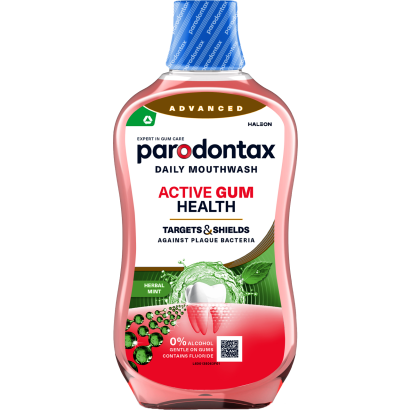 Parodontax Active Gum Health Herbal Mint alkoholmentes szájvíz fluoriddal 500 ml