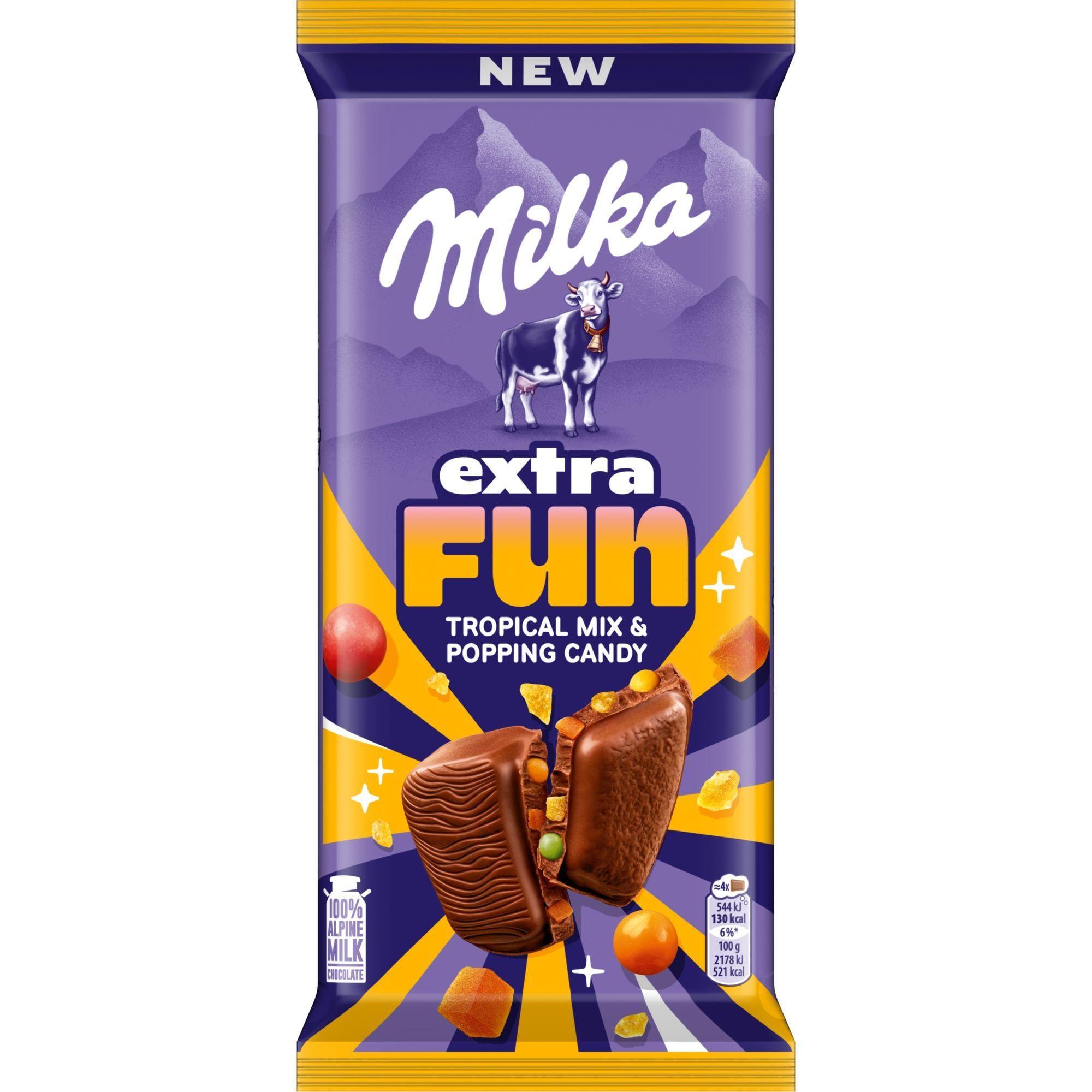 Milka Extra Fun trópusi