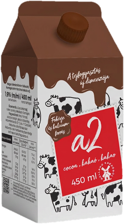 A2 Kakaó 1,9% zsírtartalommal