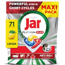 Jar Platinum Plus Mosogatókapszula, Lemon, , 71 Mosogatókapszula