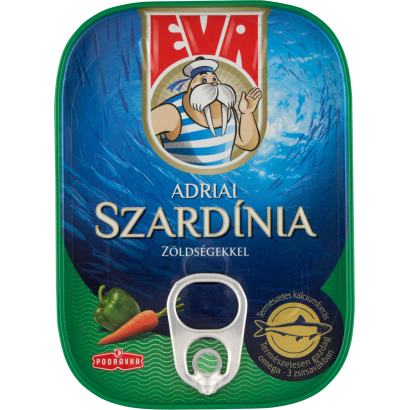 Eva adriai szardínia zöldségekkel 100 g