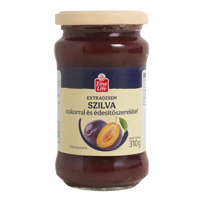 FINE LIFE Szilva Extradzsem 310 g