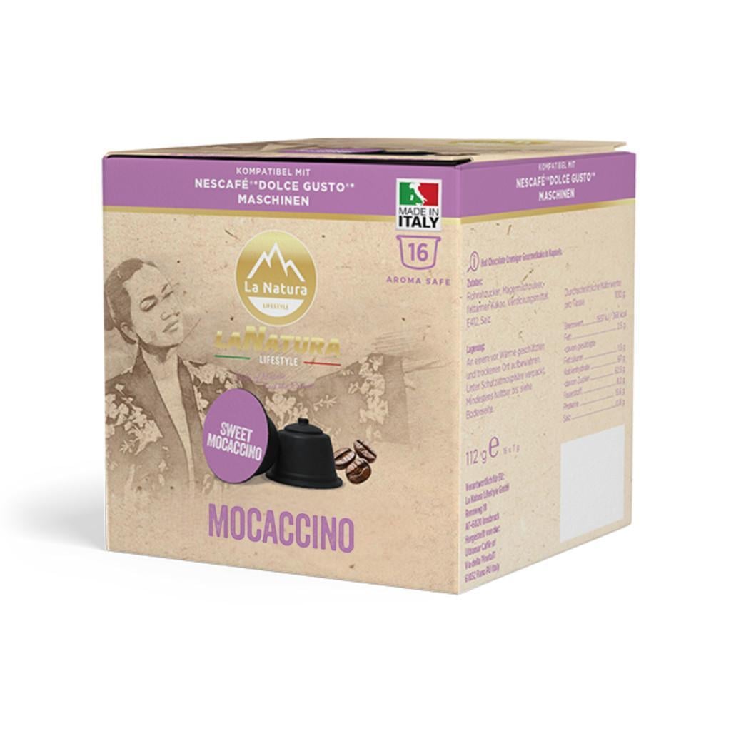 La Natura Mocaccino Csokoládés Cappuccino Dolce Gusto kompatibilis kapszulában