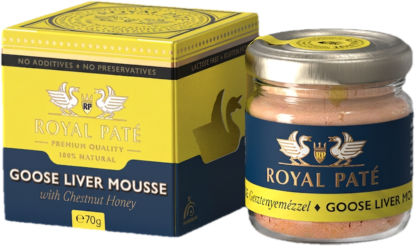 Royal Paté Prémium Libamáj Mousse-Gesztenyemézzel