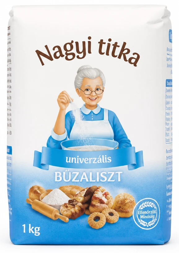 Nagyi titka univerzális búzaliszt