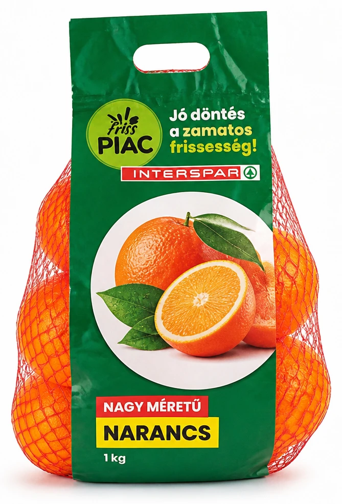 Nagy méretű narancs