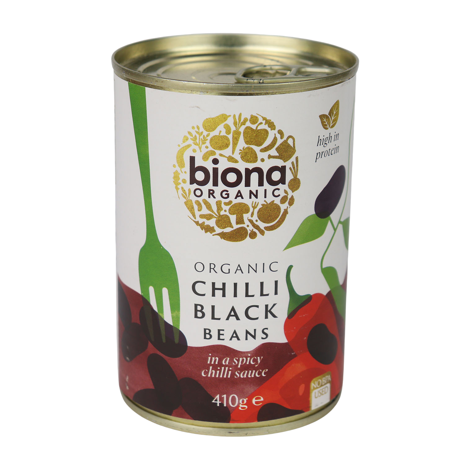 Biona BIO Chilis feketebab