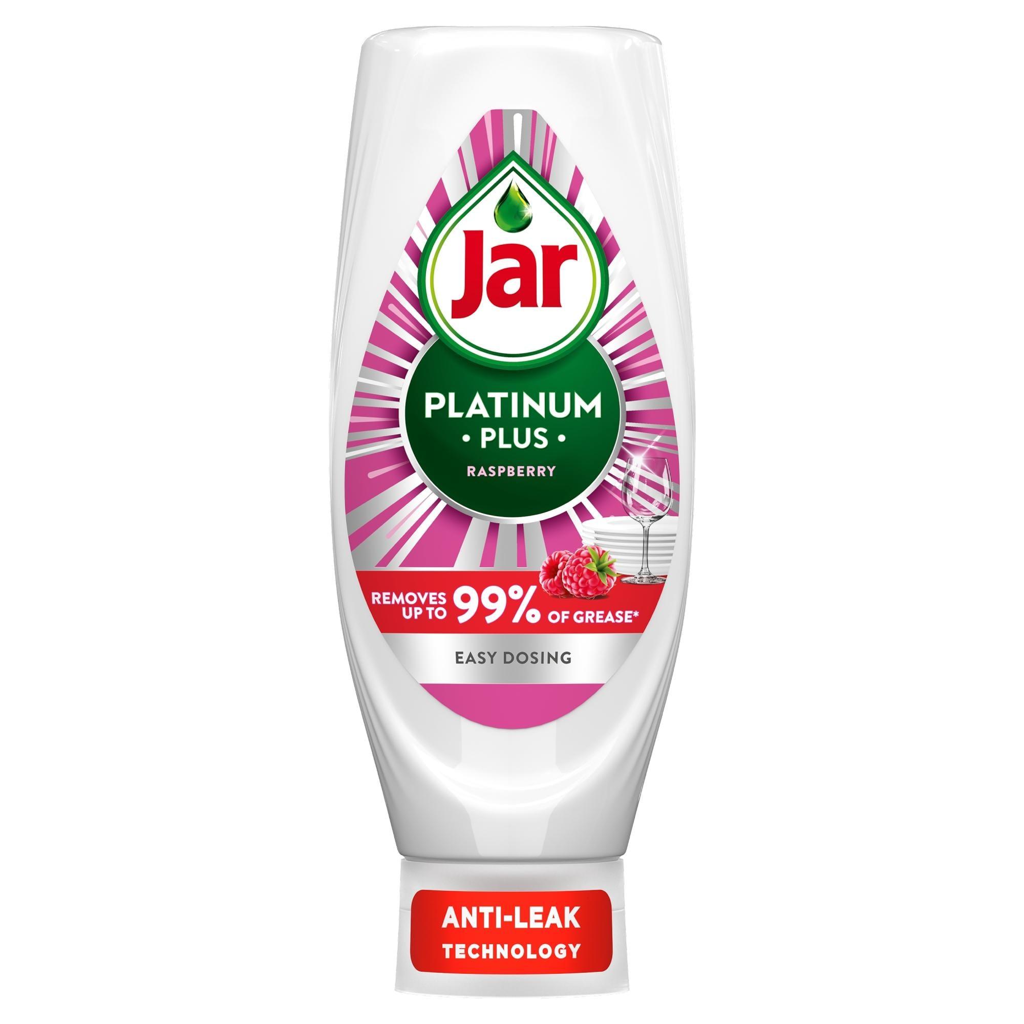 Jar Platinum Plus Mosogatószer Málna illattal, 660 ml