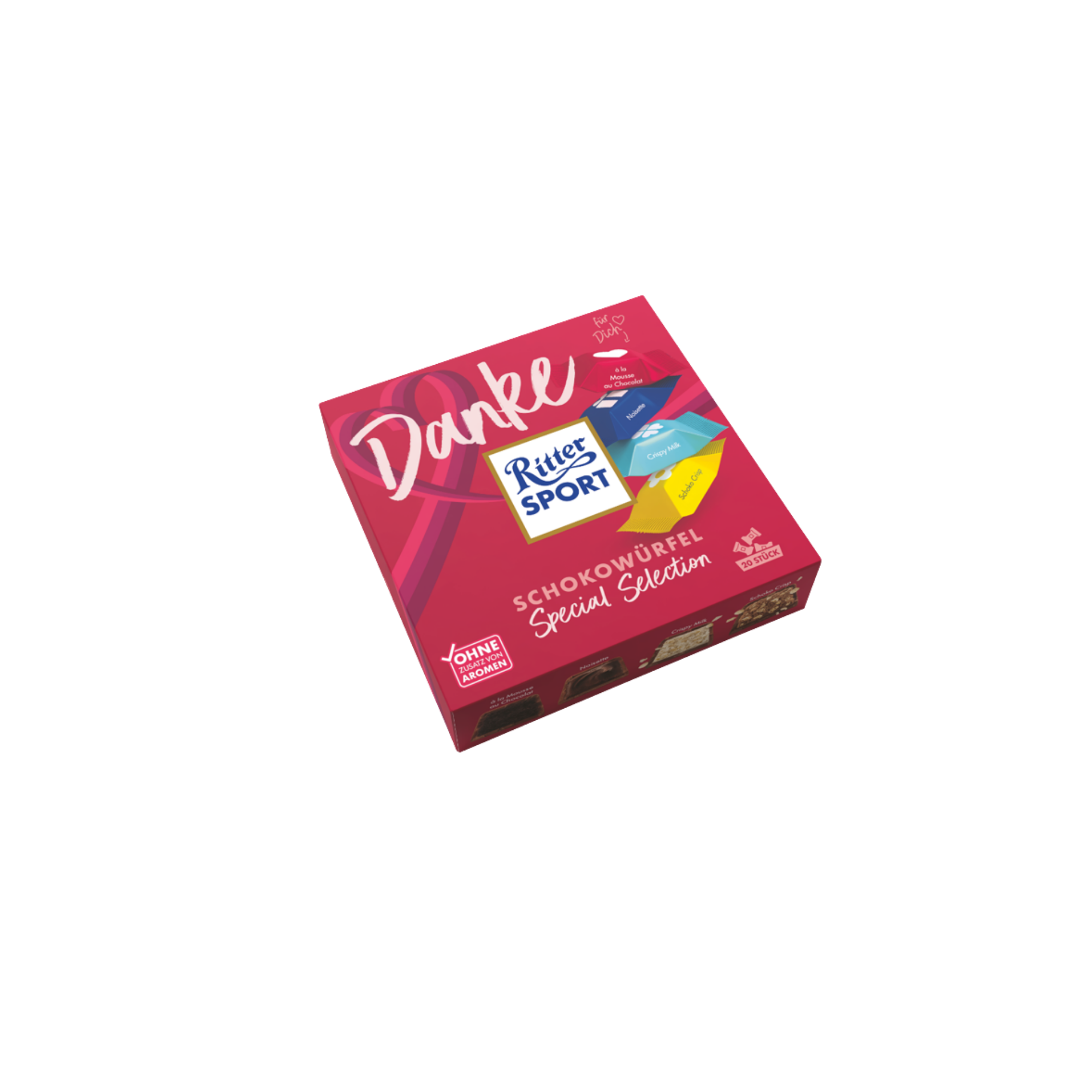 Ritter Sport Choco Cubes Danke Box