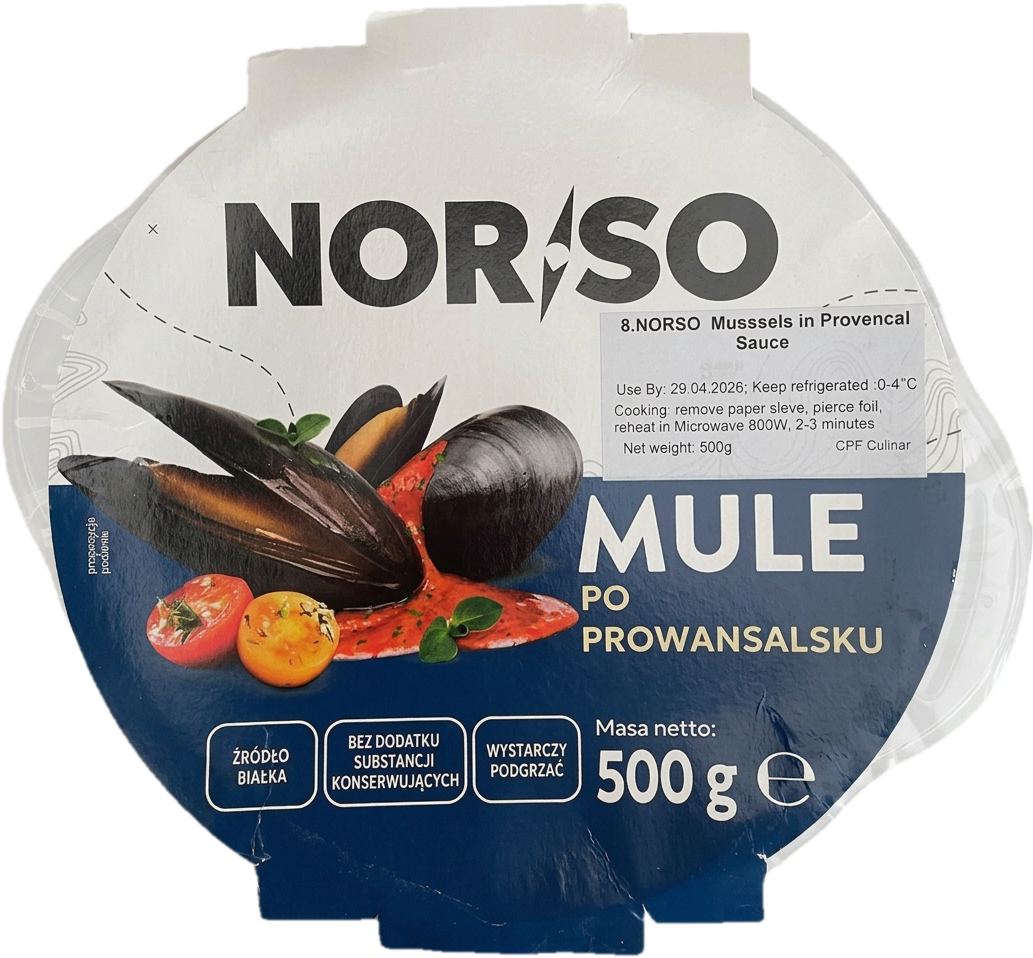 Norso kagyló provanszi mártással
