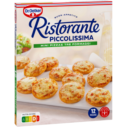 Dr. Oetker Ristorante Piccolissima 3 sajtos 288 g