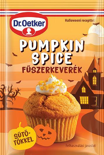 Dr. Oetker The Spooks of Halloween Pumpkin spice fűszerkeverék sütőtökkel