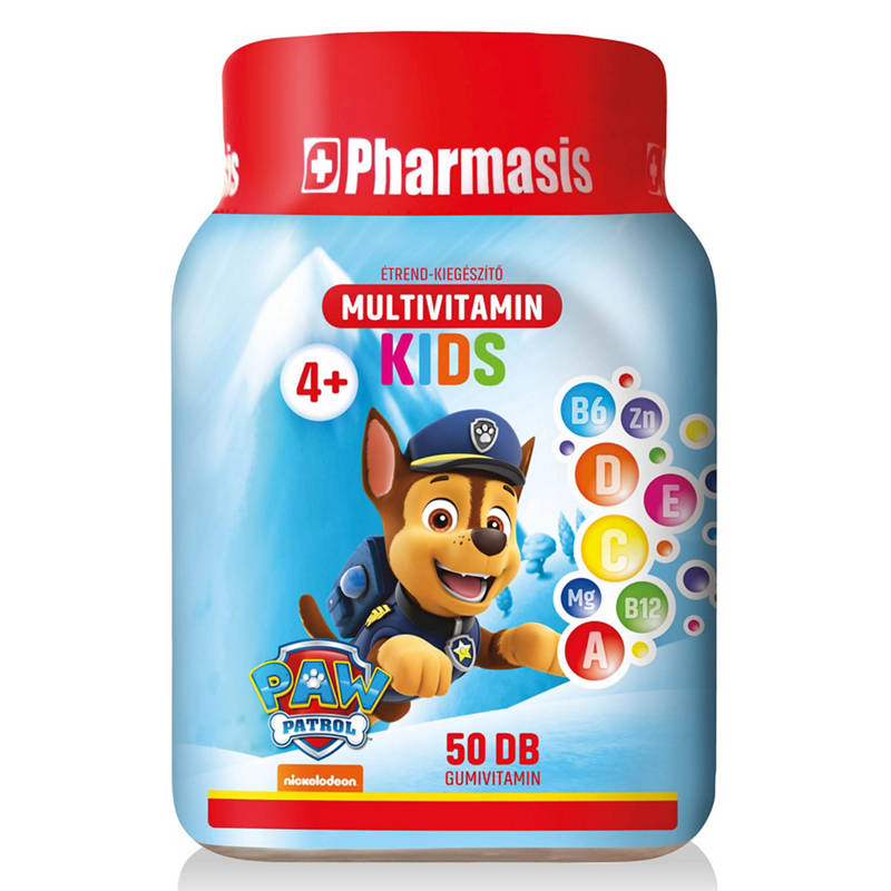 Gyermek gumivitamin, kék, 50 darab
