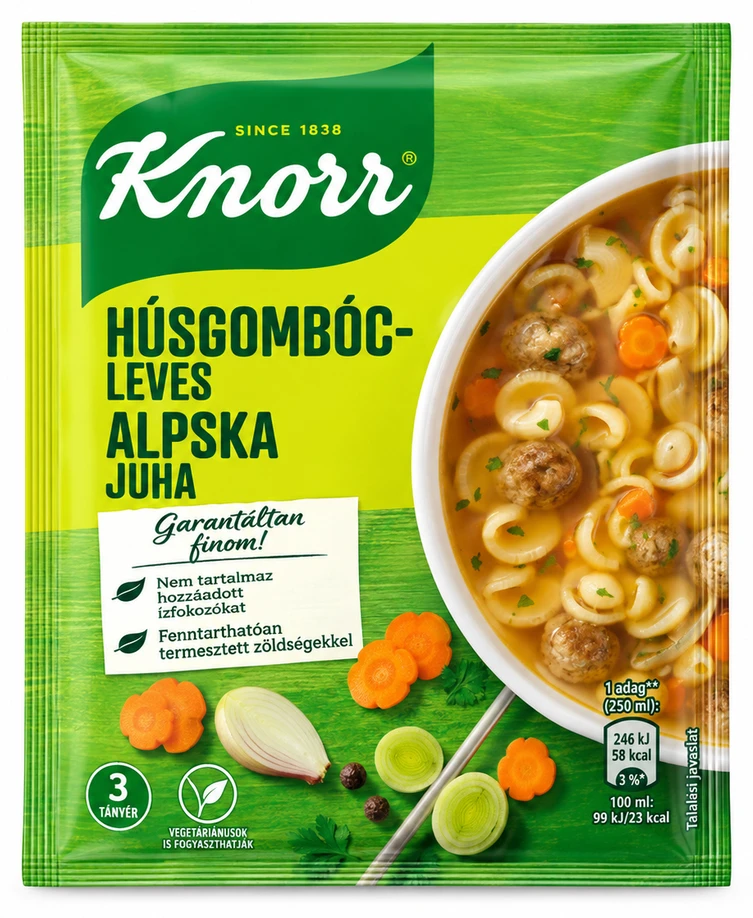 Knorr leves 4féle