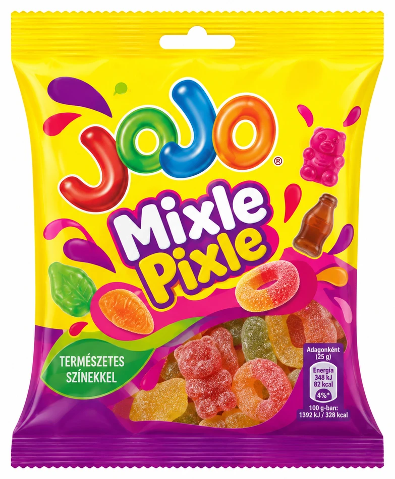 JOJO gumicukor többféle