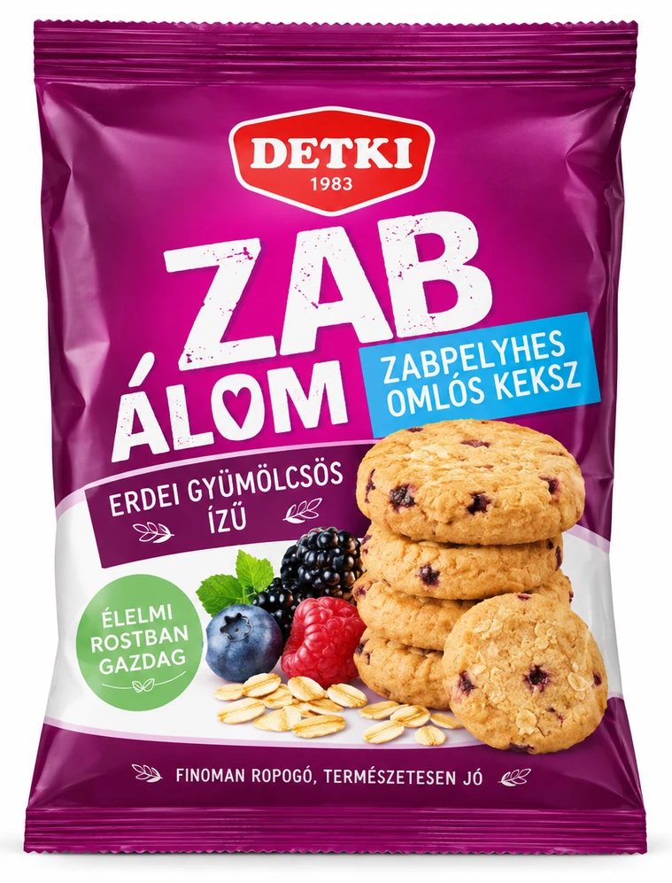 Zab-álom zabpelyhes omlós keksz többféle