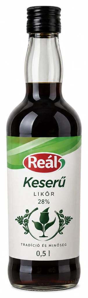 Reál Keserű Likőr 28%