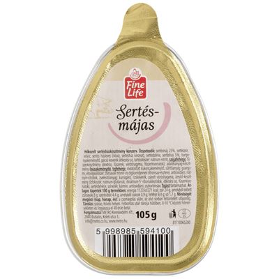 Fine Life Sertésmájas Pástétom 100 g