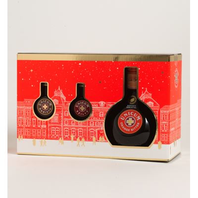 Unicum Orange Bitter Narancsos Gyógynövénylikőr Fémdíszdobozban 32% 500 ml