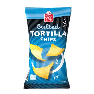 Fine Life Tortilla Chips Sós 200 g