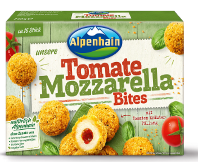 Alpenhain paradicsomos mozzarella golyók