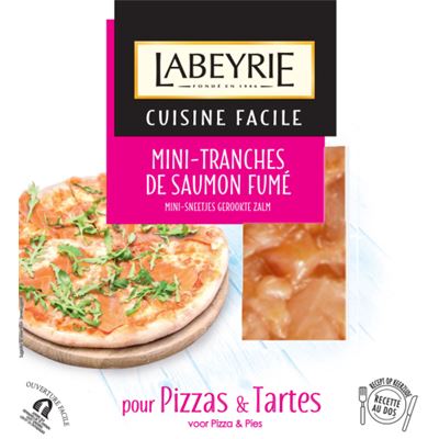 LABEYRIE Mini Füstölt Lazac 120 g