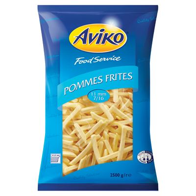 AVIKO Food Service Elősütött, Gyorsfagyasztott Hasábburgonya 10x10 mm 2,5 kg