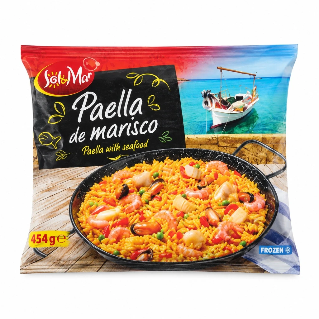 SOL&MAR Paella tenger gyümölcseivel