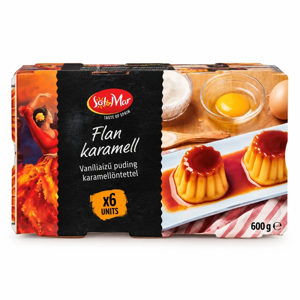 SOL&MAR Flan karamell