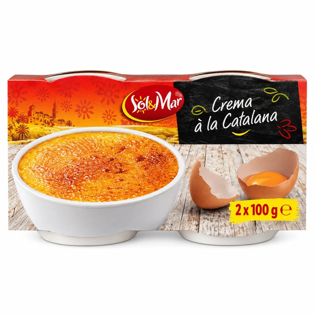 SOL&MAR Katalán puding