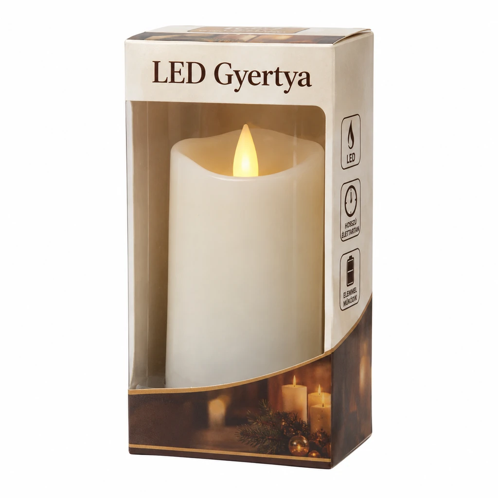 ***Led Gyertya
