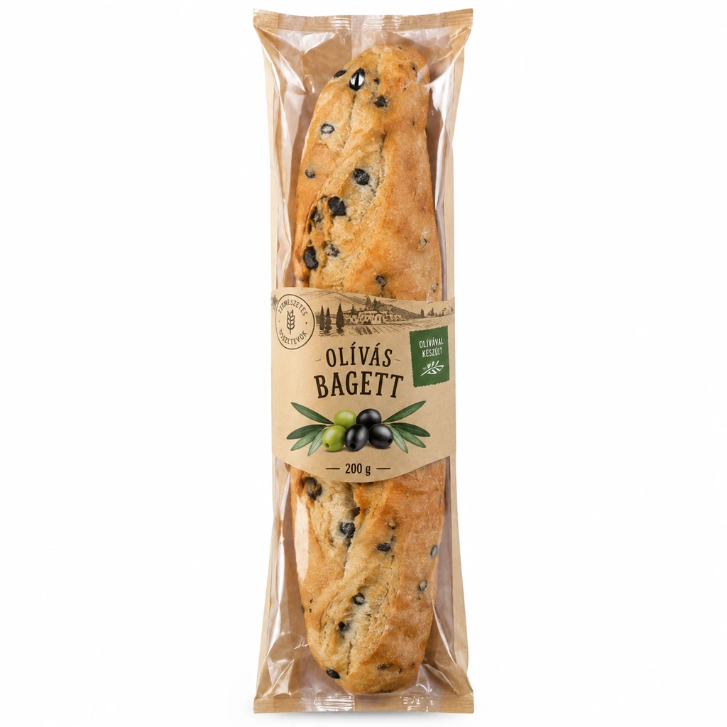 Olívás Bagett 200G