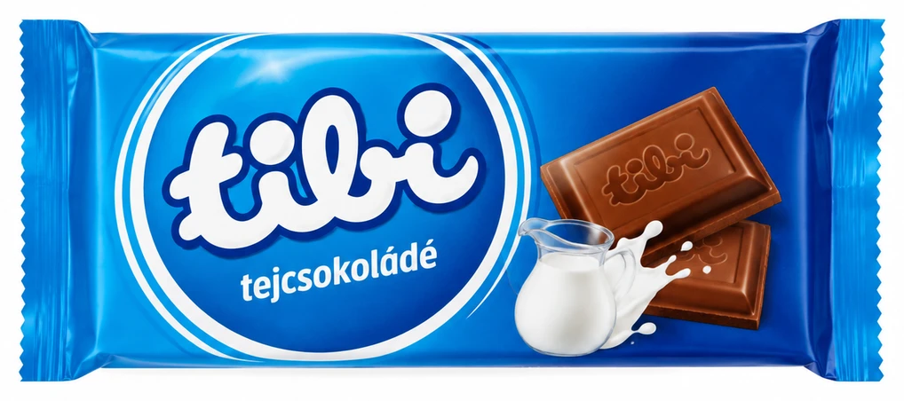 Tibi csokoládé ét, tej, Aerated tej, Aerated ét