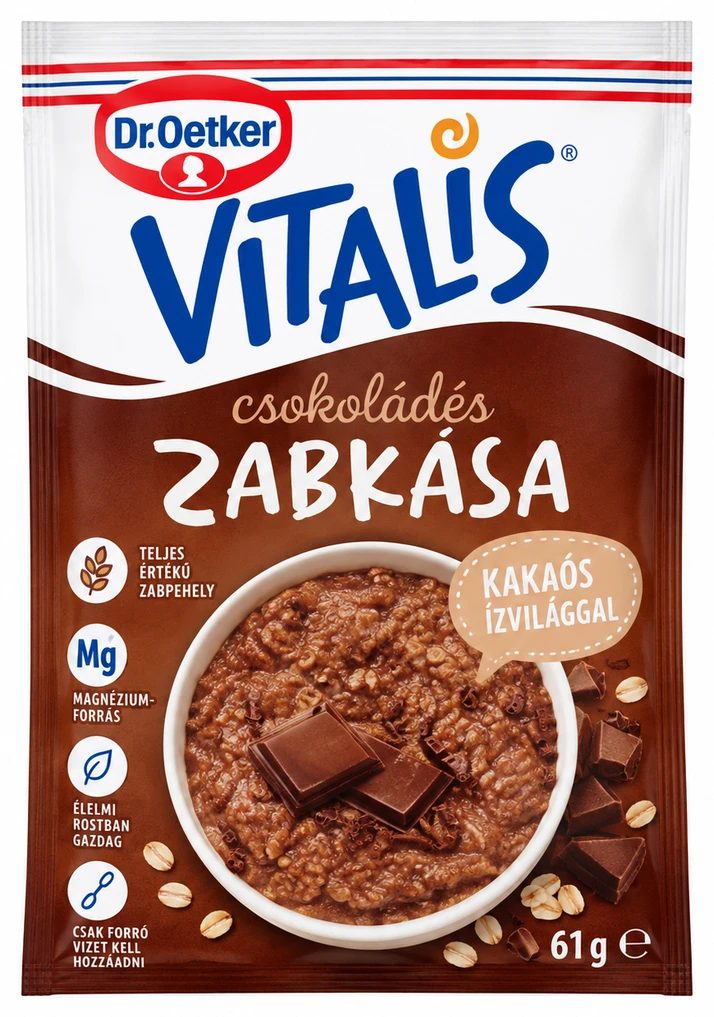 Dr.Oetker Vitalis Zabkása Csokoládés
