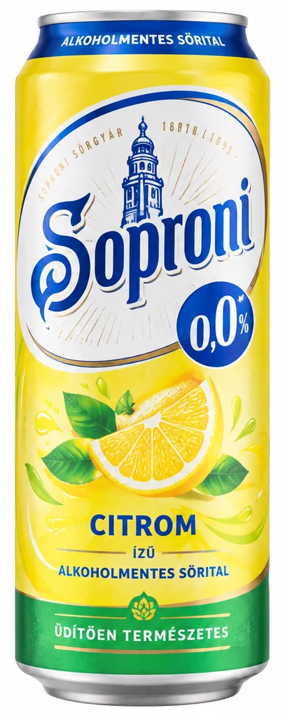 Soproni alkoholmentes sörital 0,0%