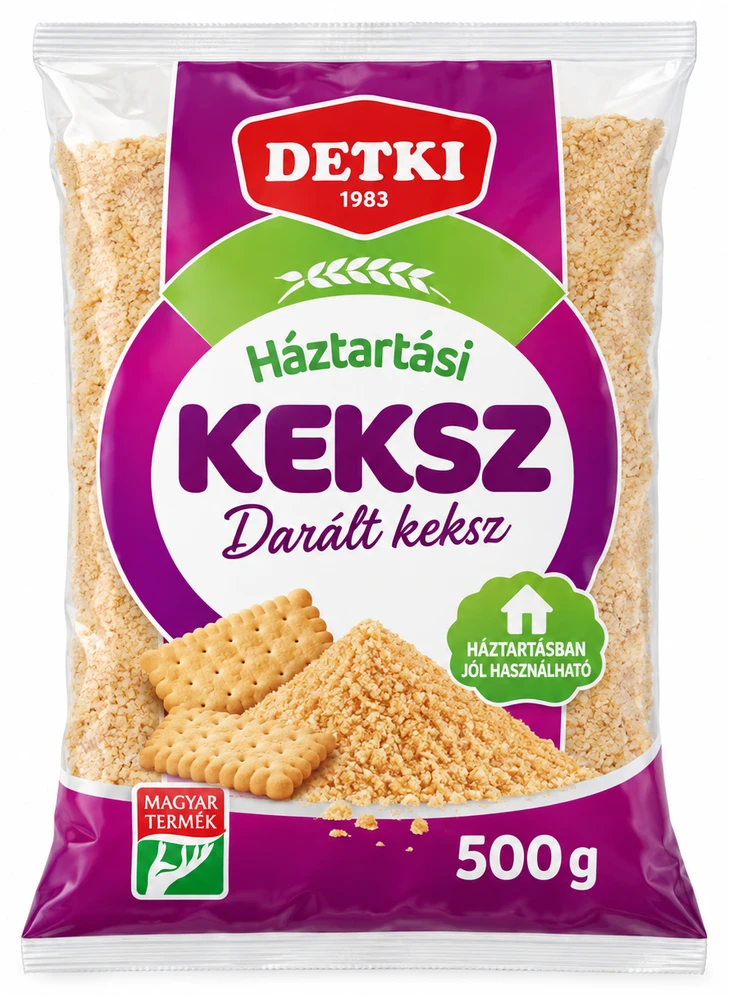 Detki Háztartási Keksz, Darált keksz