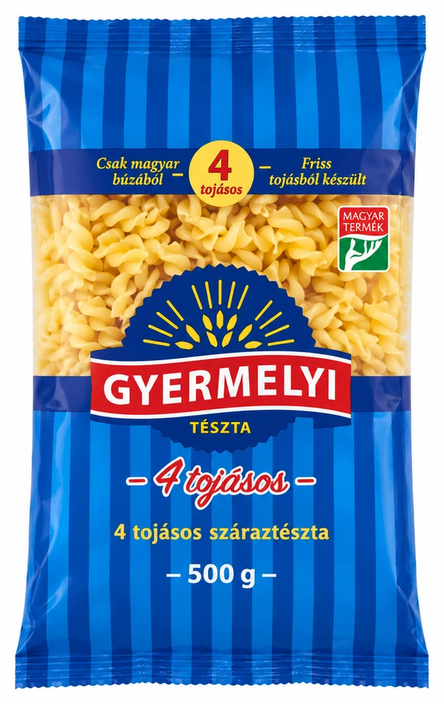 Gyermelyi 4 tojásos száraztészta