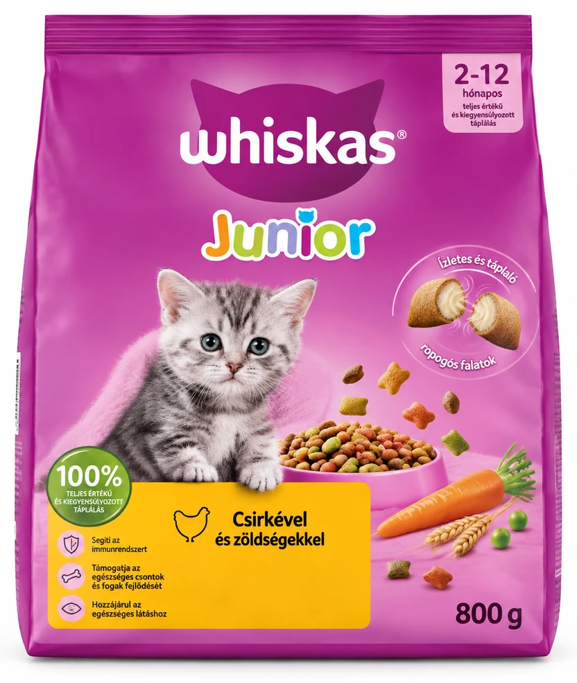 Whiskas adult száraz macskaeledel