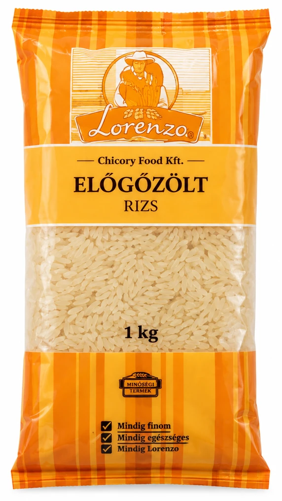 Riso Lorenzo előgőzölt rizs