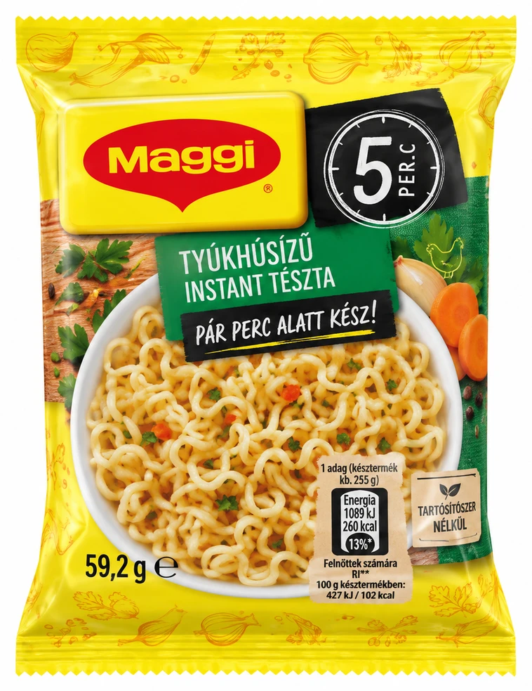 Maggi Párperc instant tészta