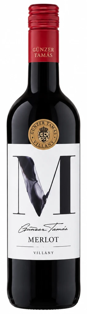 Günzer Tamás Merlot száraz vörösbor