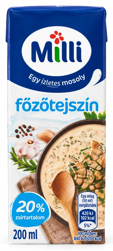 Milli főzőtejszín