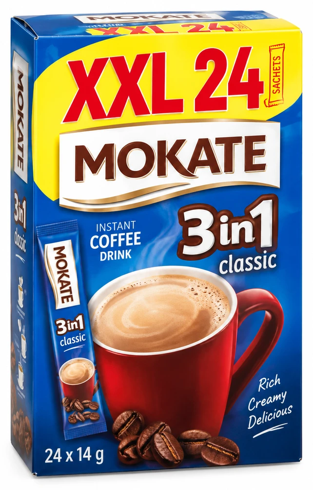 Mokate XXL instant kávéspecialitás